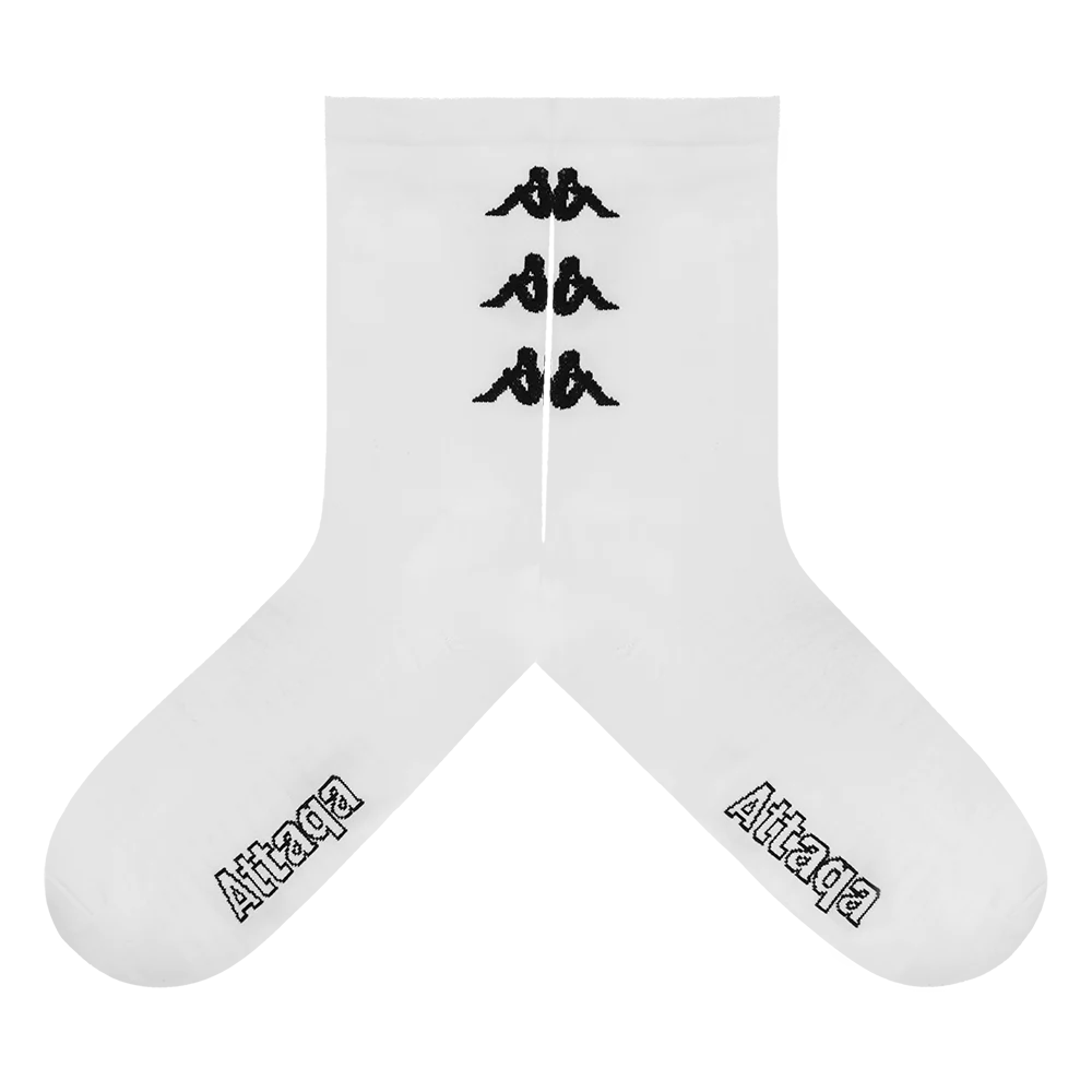 ATQ x KAPPA Socks - White