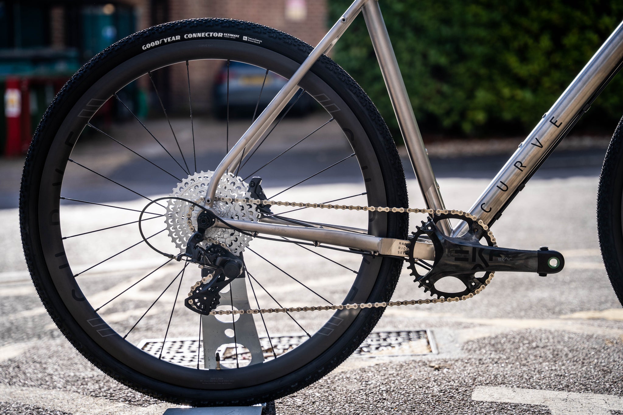 curve titanium gravel bike Curve GXR (aka Kevin) Ti - Ekar Complete - LARGE - Ex-Display