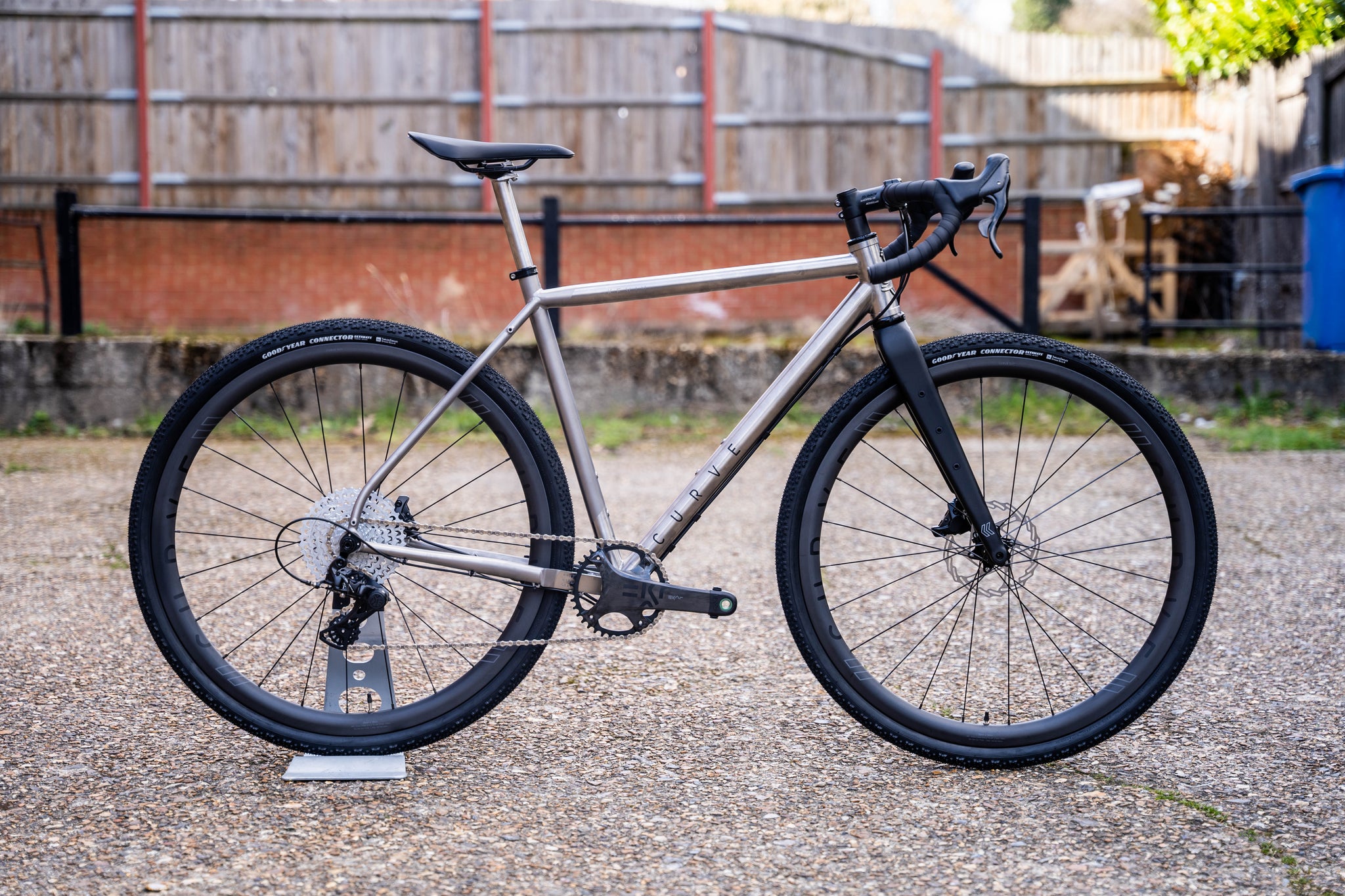 curve titanium gravel bike Curve GXR (aka Kevin) Ti - Ekar Complete - LARGE - Ex-Display