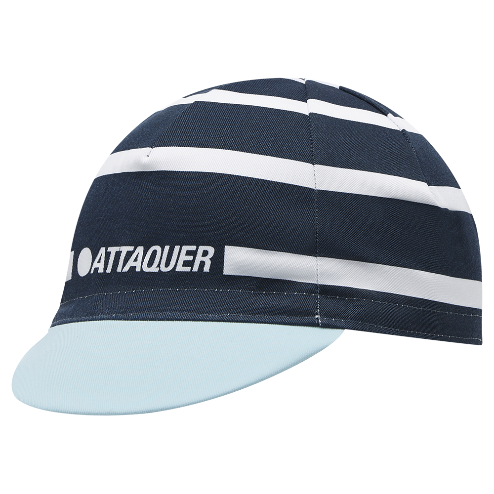 Stripe Logo Cap Navy main