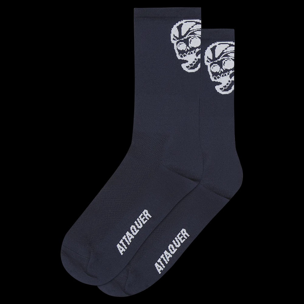 Attaquer | Skull Sock | Navy
