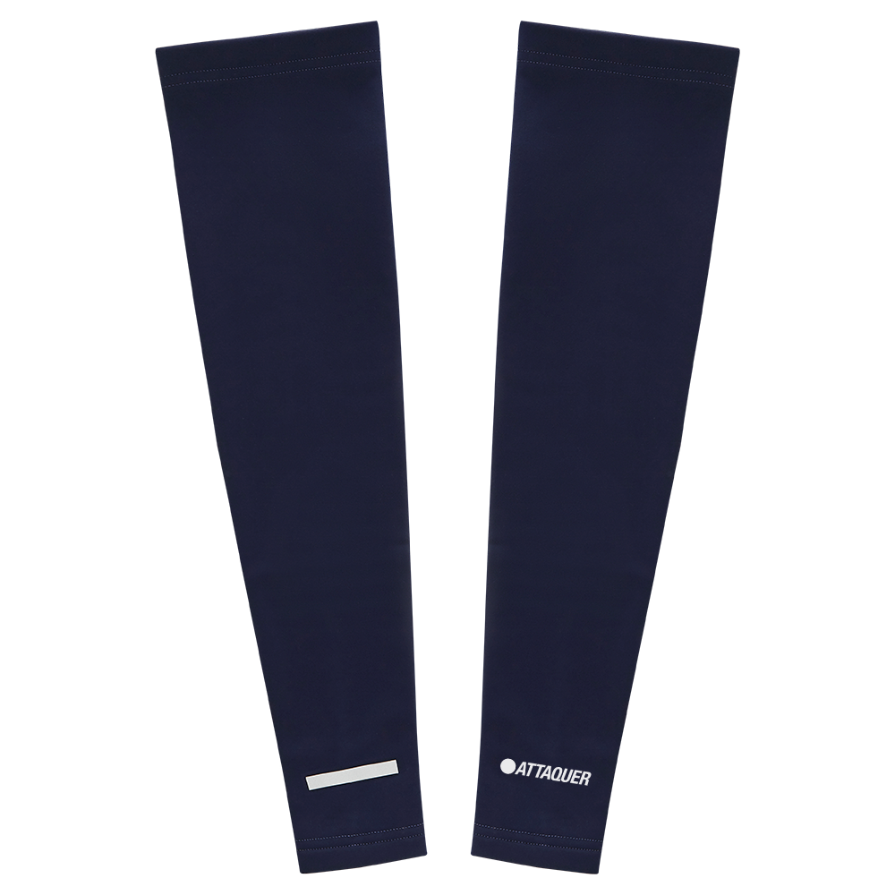 Arm Warmers Navy/Reflective Attaquer G!RO