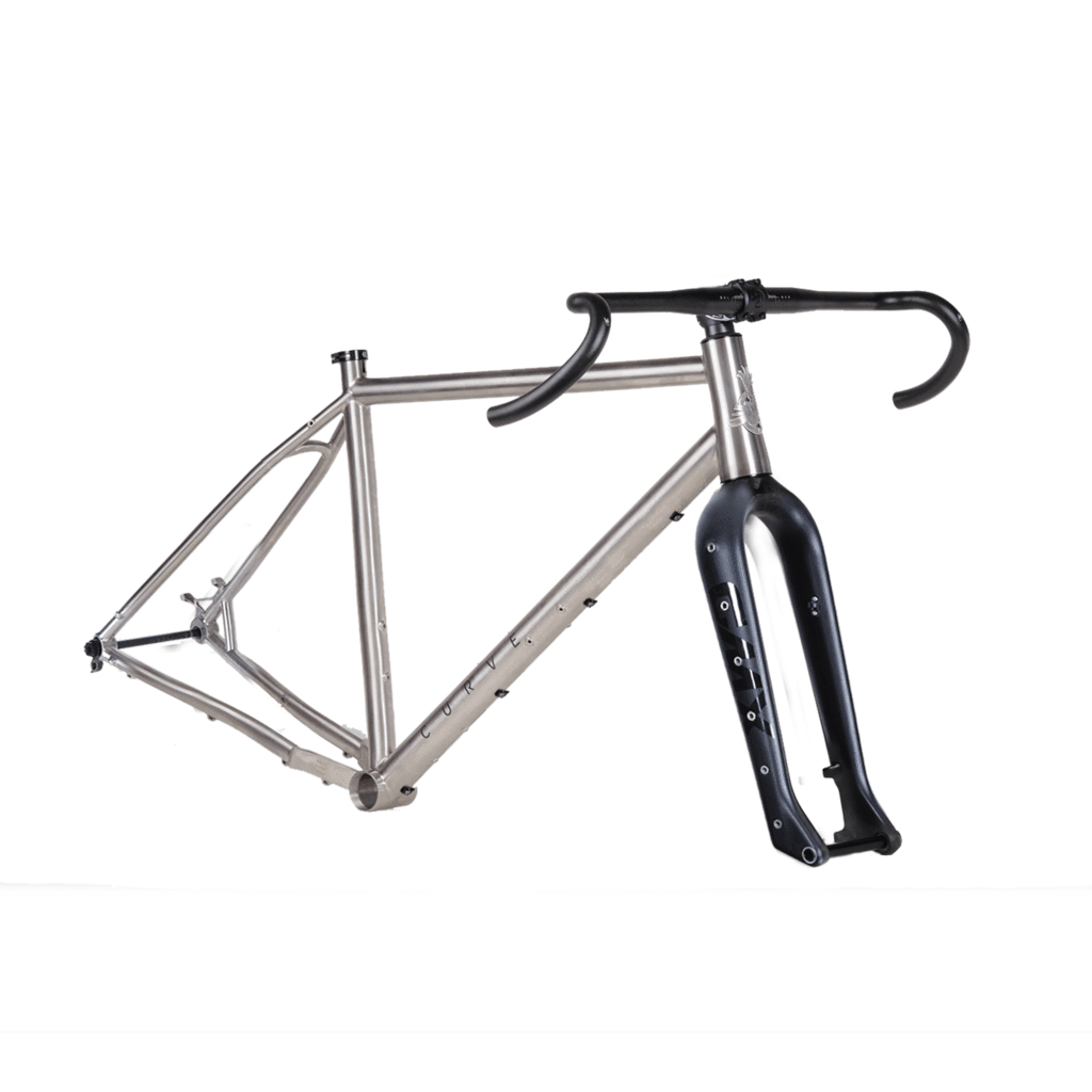 Curve titanium store frame