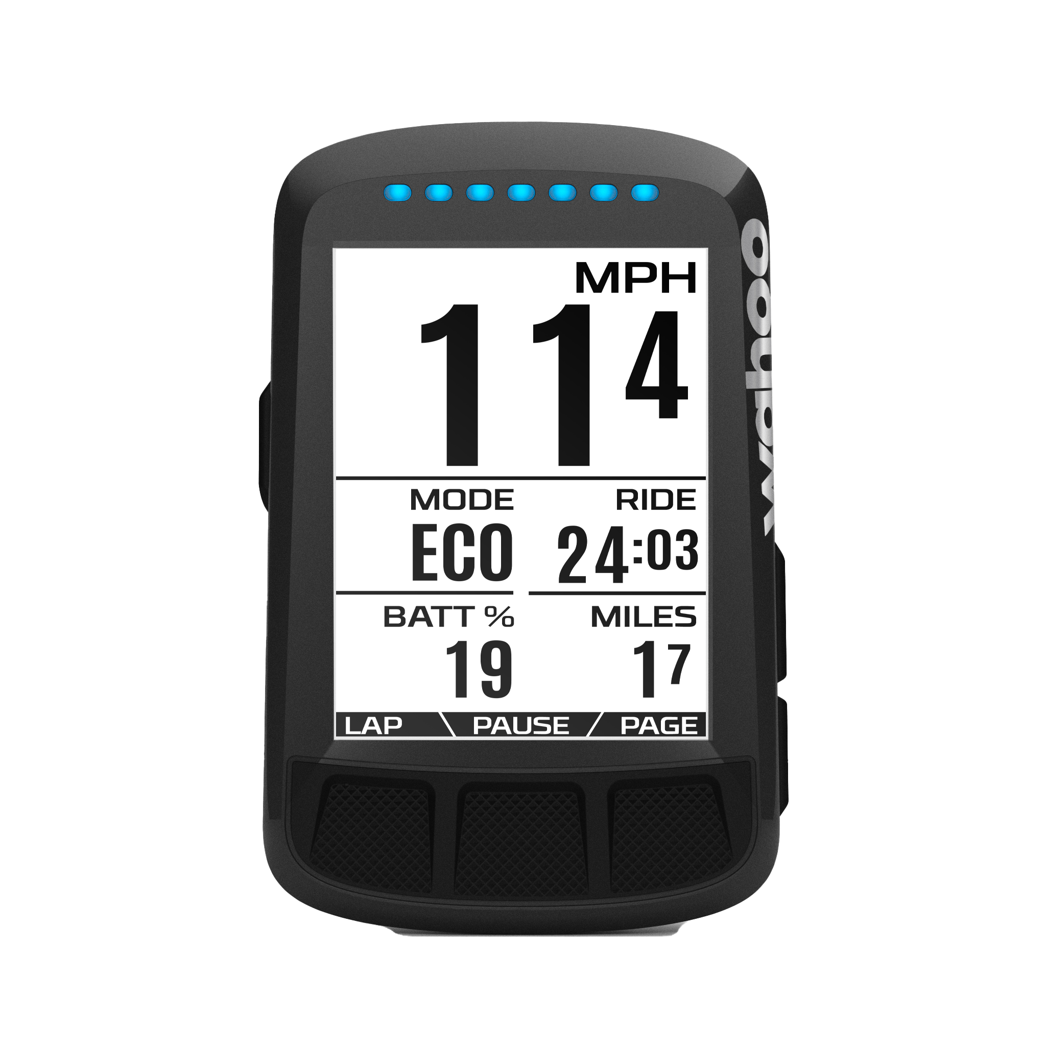 Wahoo elemnt top bolt watt